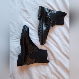 Loeffler Randal Bridget Chelsea Combat Boots